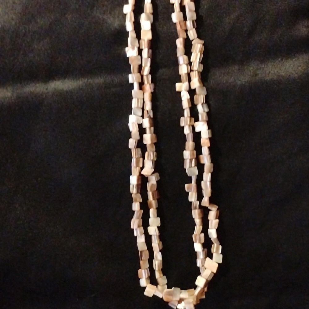 Extra Long Shell Necklace